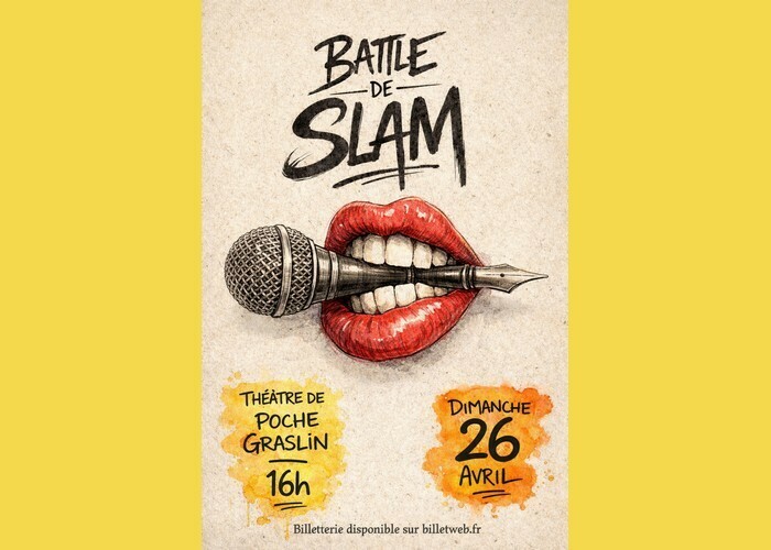 Battle de Slam de Poésie, Théâtre de Poche Graslin – TPG, Nantes