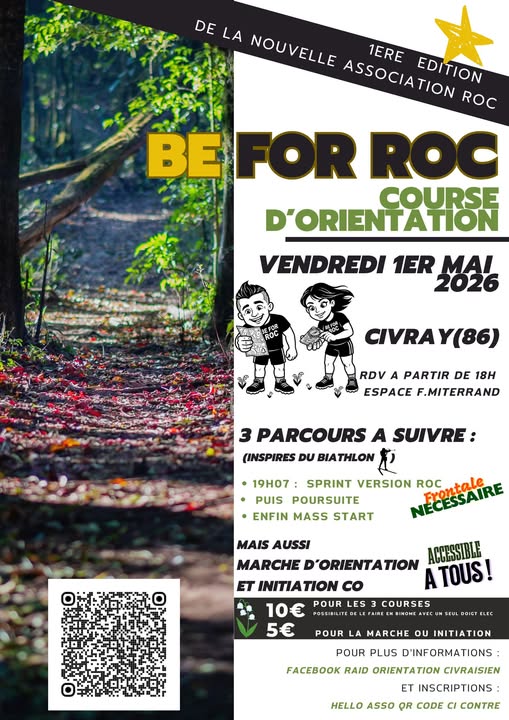 BE FOR ROC Espace François Mitterand Civray 2026-05-01