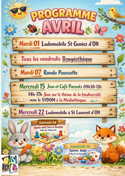 Bébé Yoga avec Ludo'Marmots 2 rue du Cours Saint Geniez d'Olt et d'Aubrac 2026-09-08