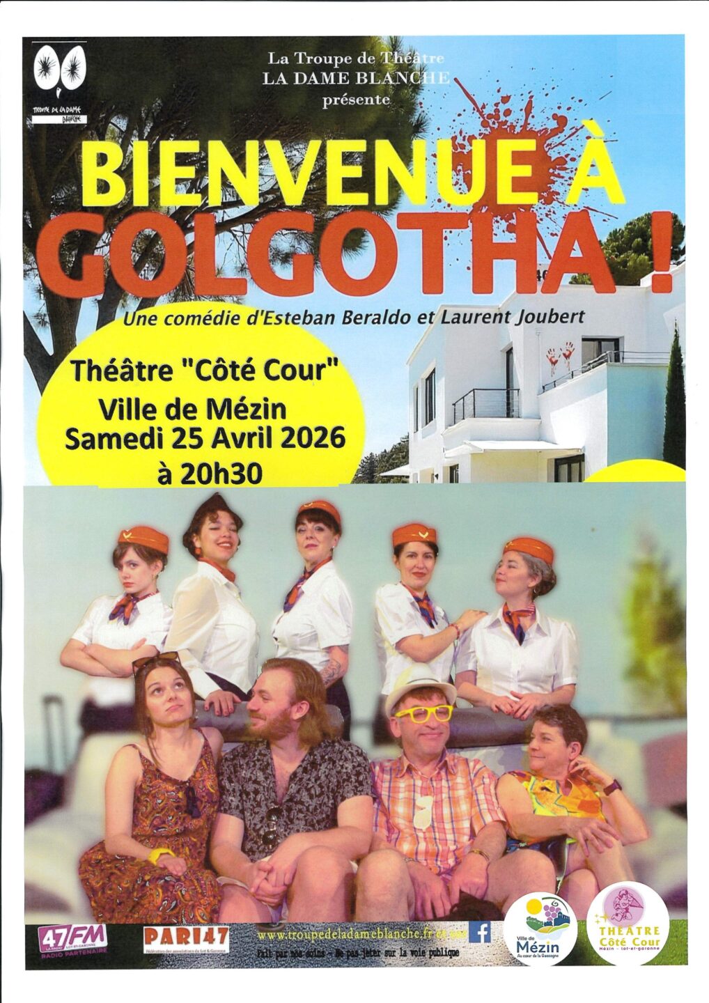 Bienvenue à Golgotha ! Théâtre Théâtre Côté Cour Mézin