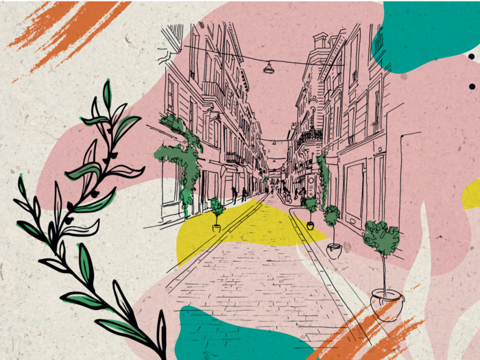 Bouffard en couleurs, Rue Bouffard, Bordeaux