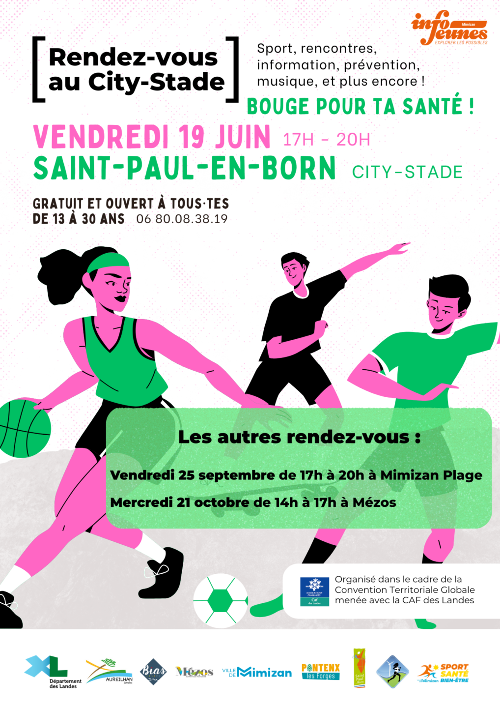 Bouge pour ta santé City stade Saint-Paul-en-Born 2026-06-19