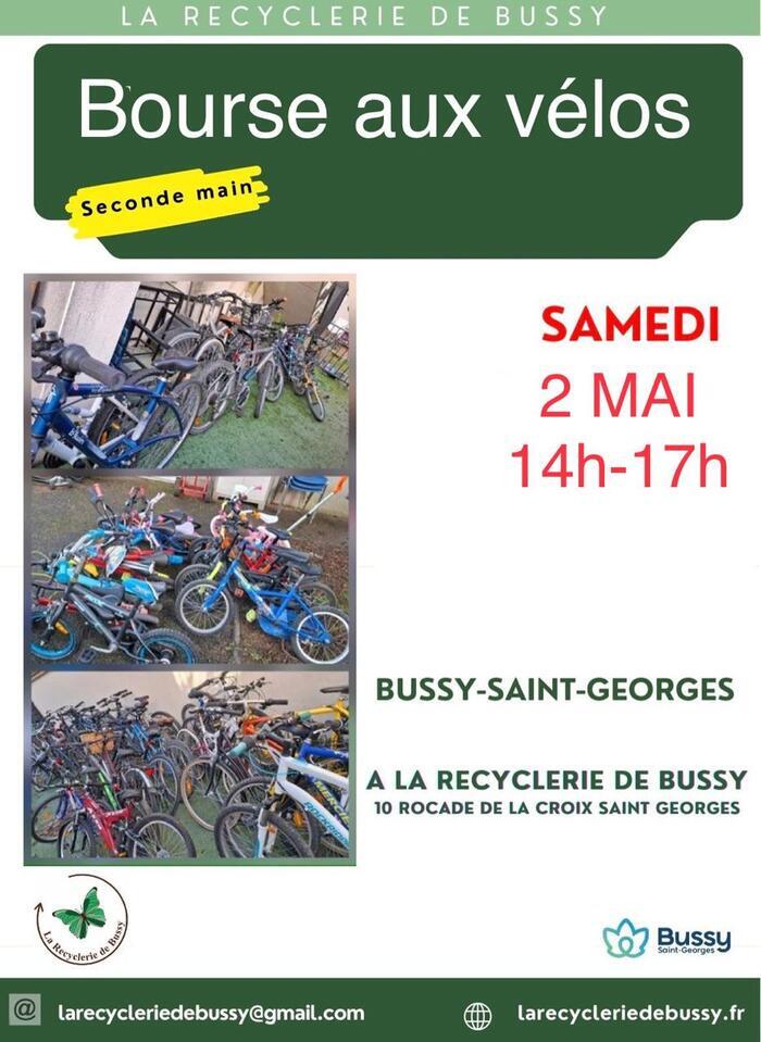 BOURSE AUX VELOS & ATELIER REPAIR, La Recyclerie, Bussy-Saint-Georges