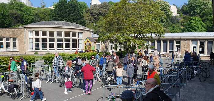 Bourse aux vélos, Ecole Lanos, Granville