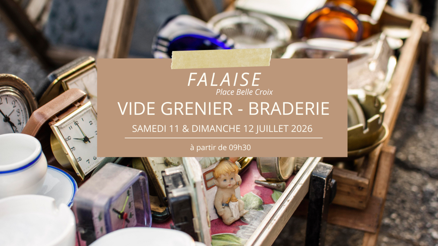 Braderie et Vide Grenier de l&rsquo;UCIA Falaise  Falaise