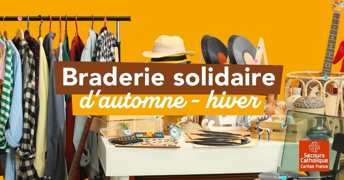 Braderie solidaire d’automne Secours populaire Saint-Médard-en-Jalles
