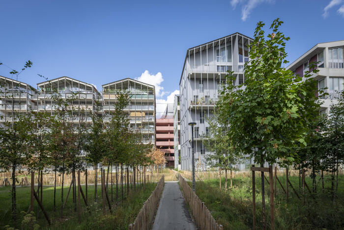 Brazza quartier paysage, Rue Charles Chaigneau, Bordeaux