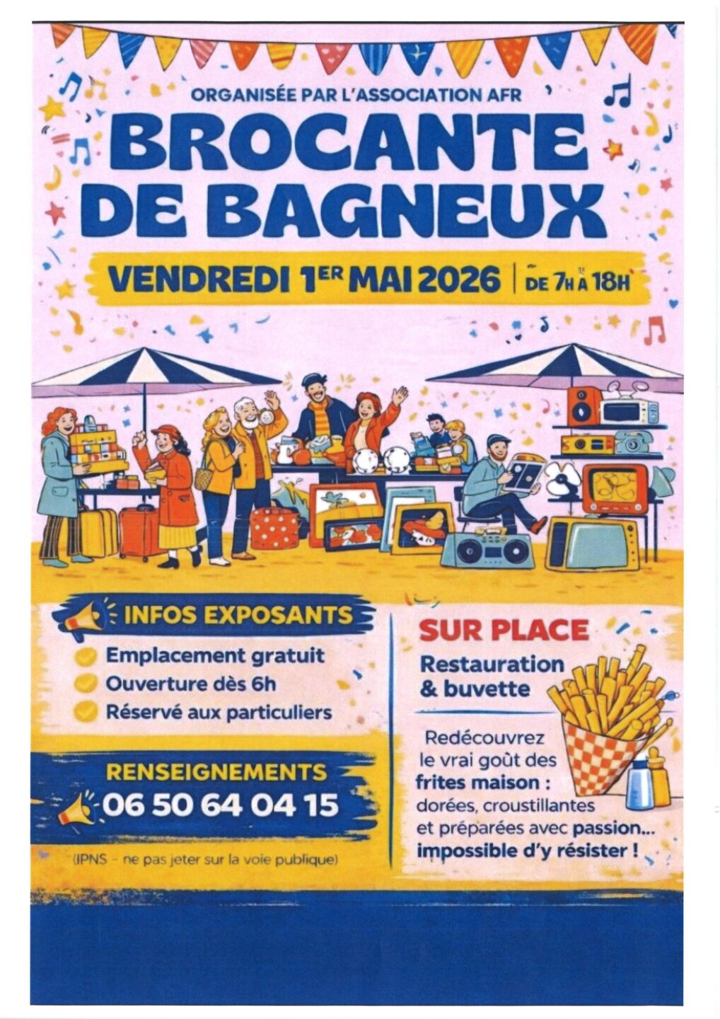Brocante de Bagneux  Bagneux 2026-05-01