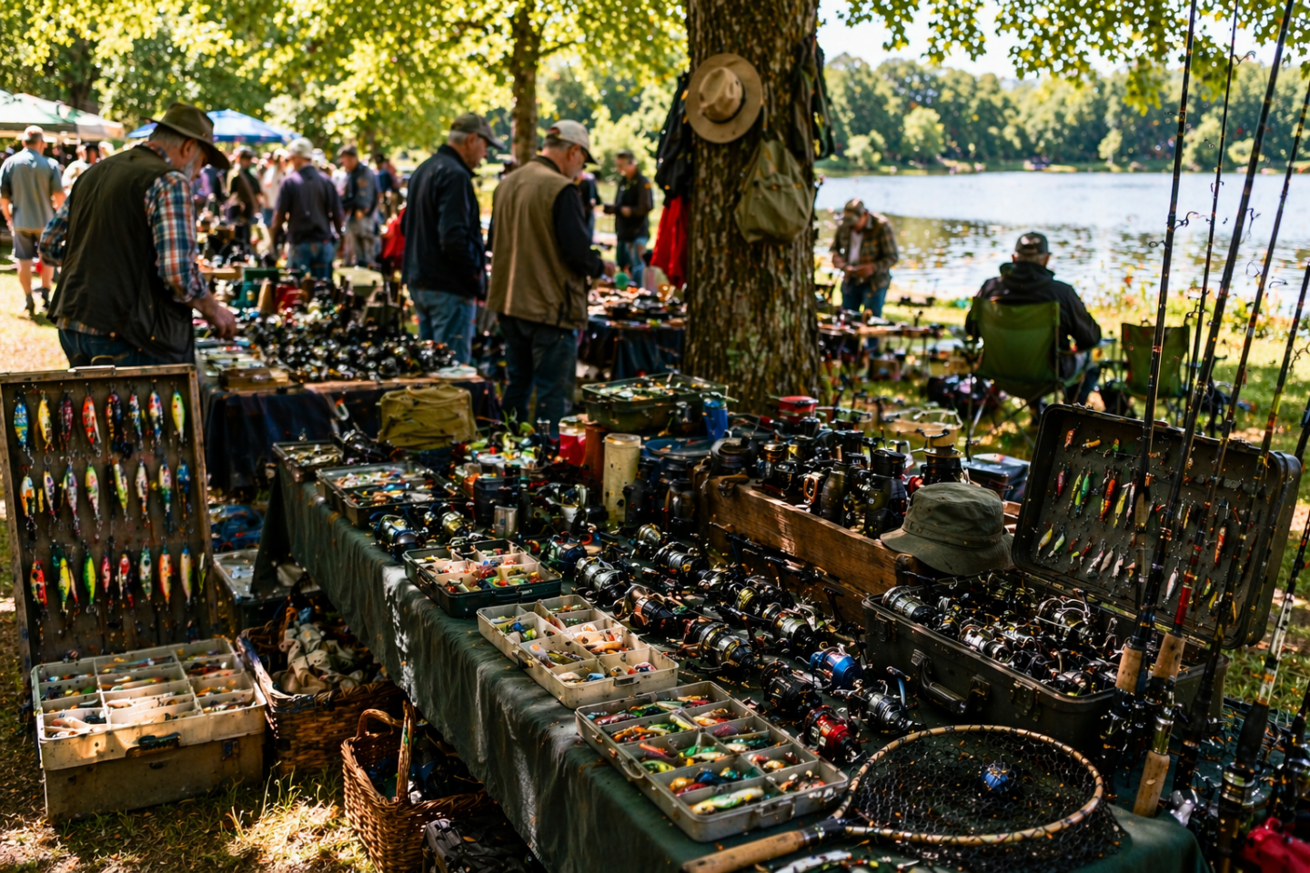 Brocante de la pêche  La Ferté-Saint-Aubin