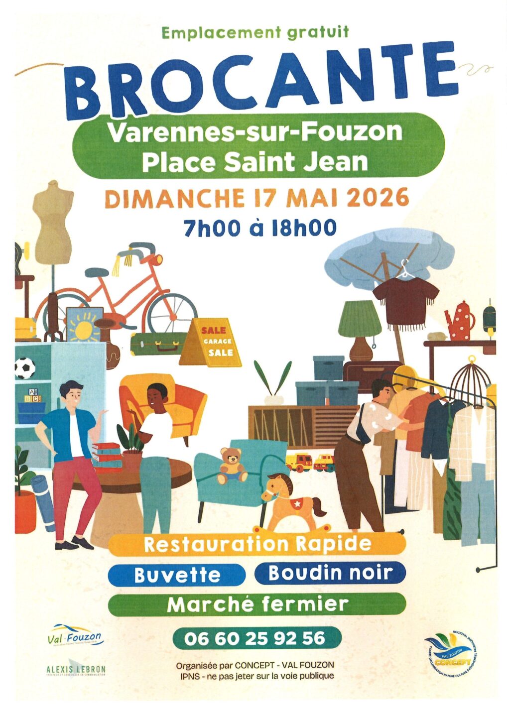 Brocante  Val-Fouzon
