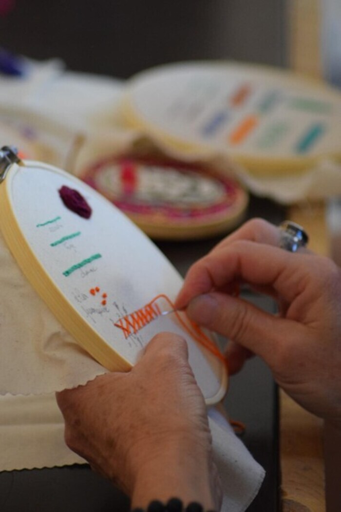 Broderie & papotage Salle Quintin Loucher Bordeaux