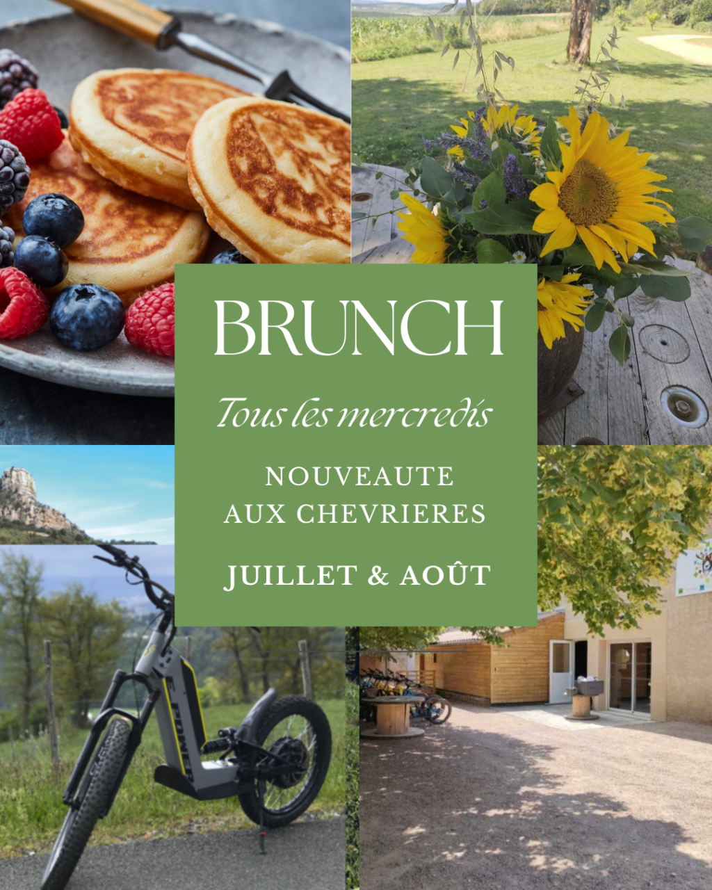 Brunch Les Chevrières Saint-Martin-Belle-Roche