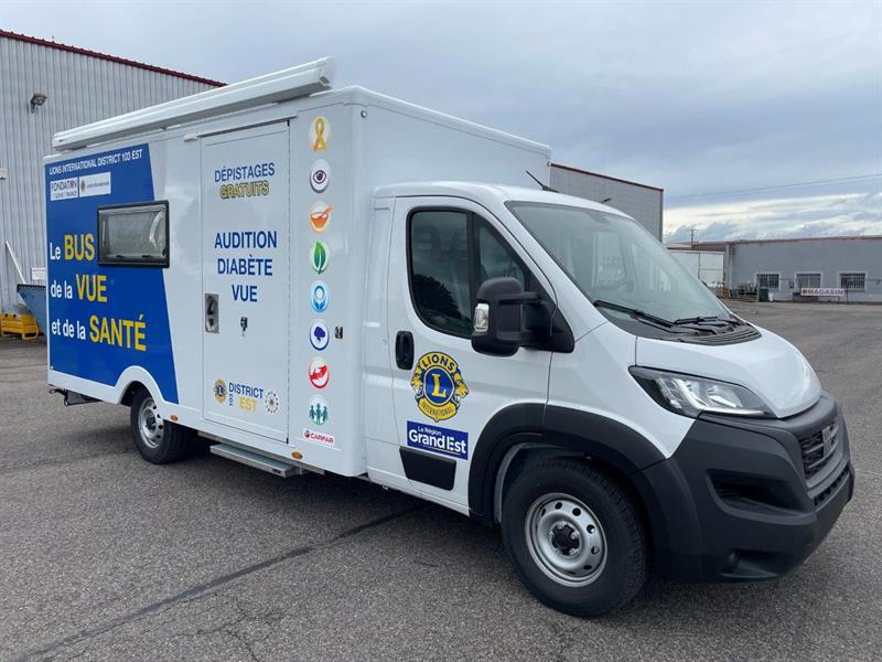 Bus de la Vue et Dépistage Diabète  Metz