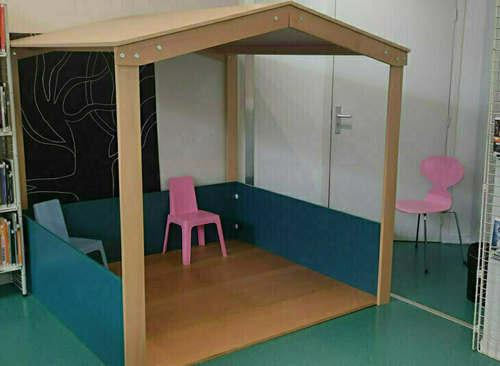 Cabane à histoires Médiathèque Rangueil Toulouse