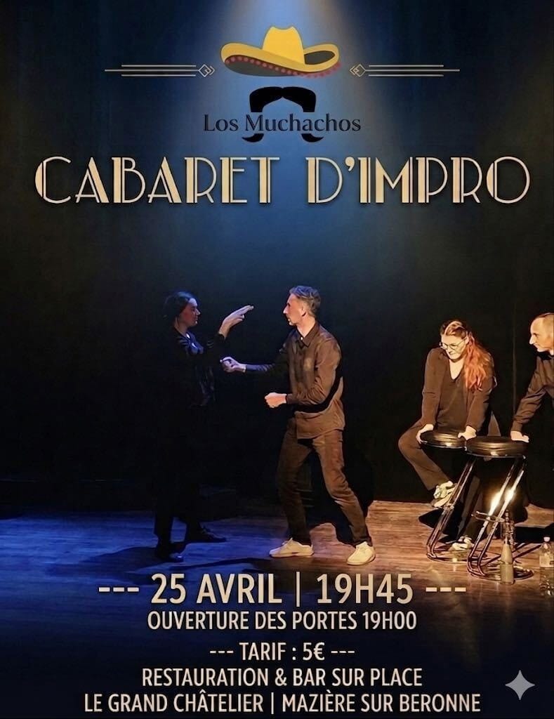 Cabaret d&rsquo;impro  Melle
