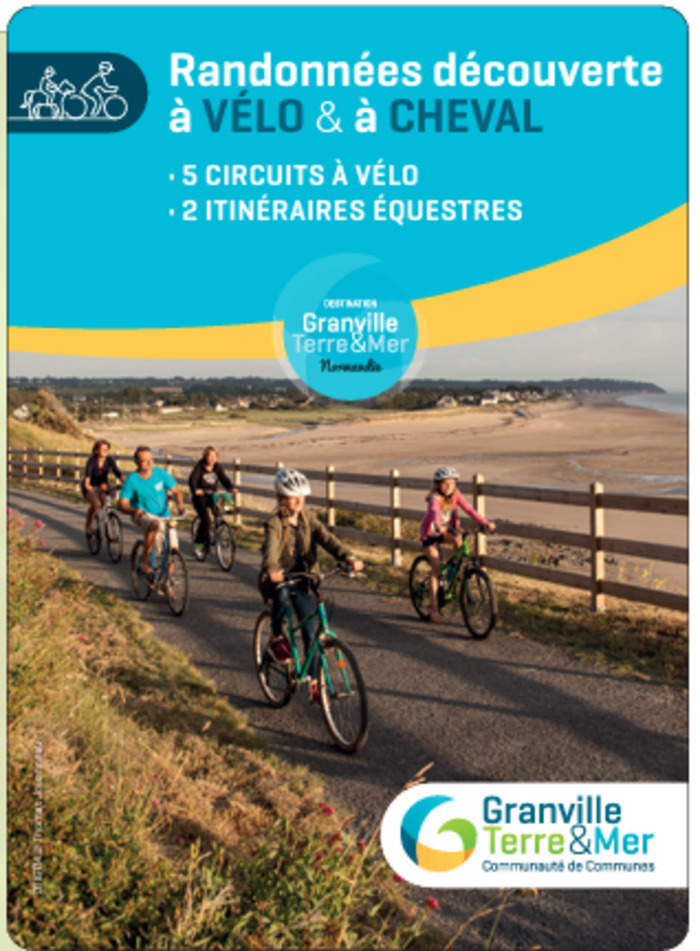 Cadeaux : cartes parcours à vélo, Bureau d’informations touristiques, Granville