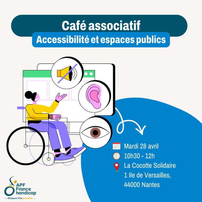 Café asso : Accessibilité et espaces publics La Cocotte Solidaire Nantes