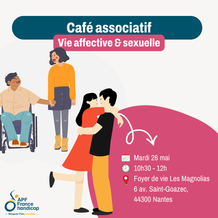 Café asso : Vie affective et sexuelle Foyer de vie Les Magnolais Nantes