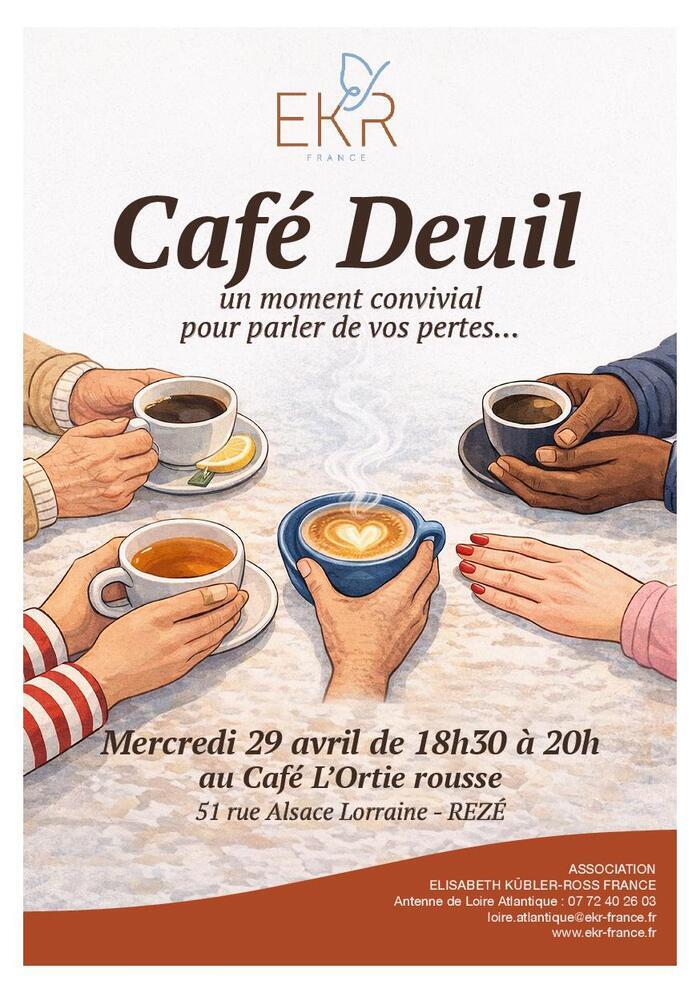 Café Deuil Café associatif L&rsquo;Ortie Rousse Rezé