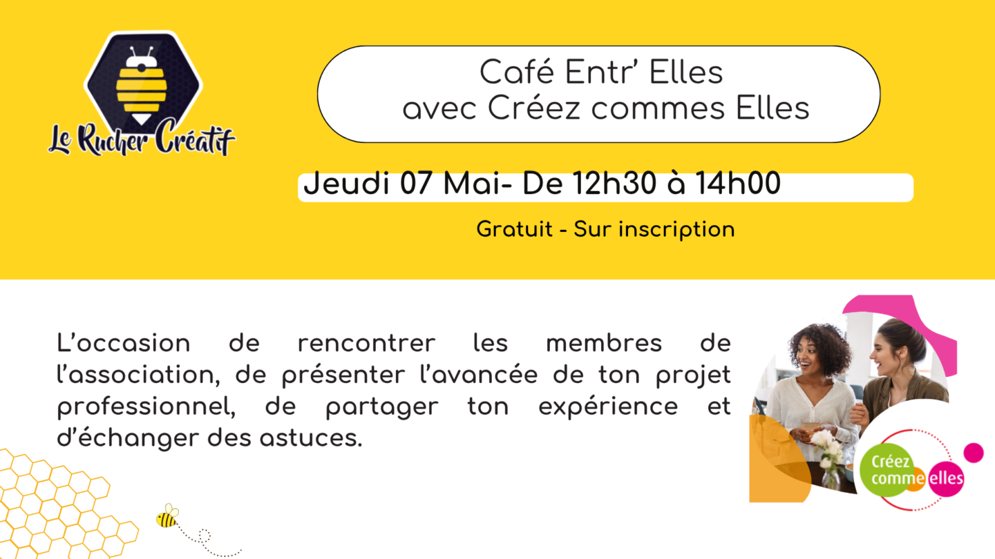Café Entr&rsquo;Elles avec Créez Comme Elles  Troyes