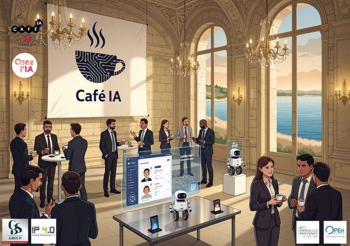 Café IA : Osez l’IA Industrielle - Istres (13) Château des baumes Istres