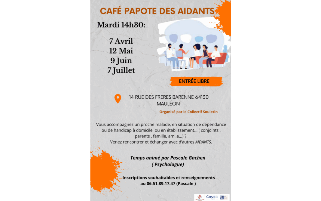 Café papote des aidants Mauléon-Licharre