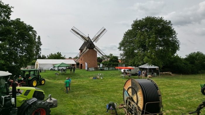 Champs d&rsquo;échanges à Saint-Lys, Moulin à vent de Saint-Lys, Saint-Lys