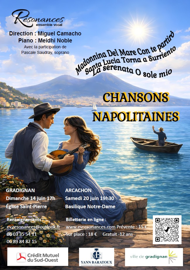 Chansons Napolitaines 21 Avenue de Mentque Arcachon 2026-06-20
