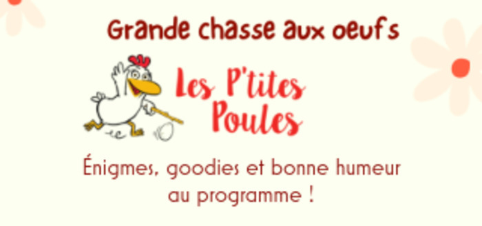 Chasse aux oeufs les petites poules, Le Hall du Livre, Nancy