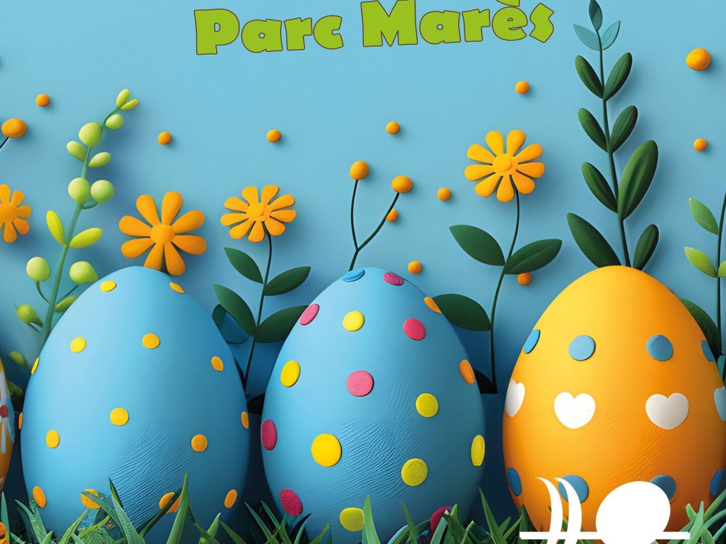 Chasse aux oeufs Parc Marès Tresses