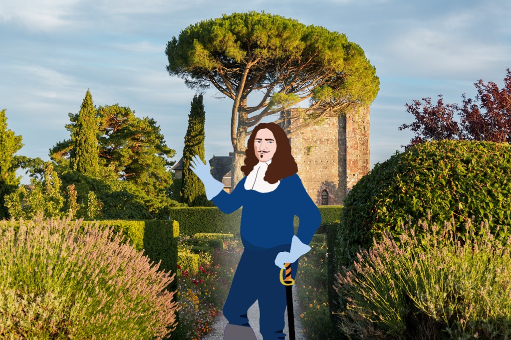 Château de Turenne La journée du Maréchal et son pique-nique en noir et blanc Château de Turenne Turenne