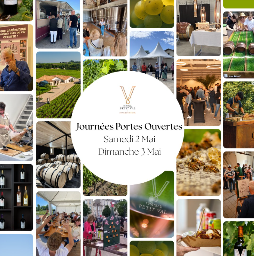 Château Petit Val Portes Ouvertes  Saint-Émilion