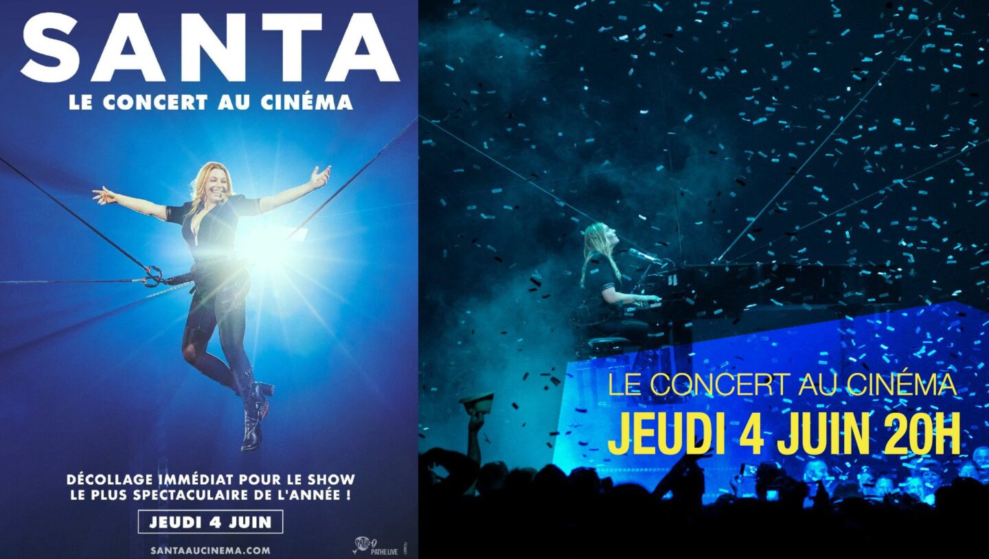 CINE CONCERT SANTA LE CONCERT AU CINÉMA CINEMA LE REGENT Saint-Gaudens
