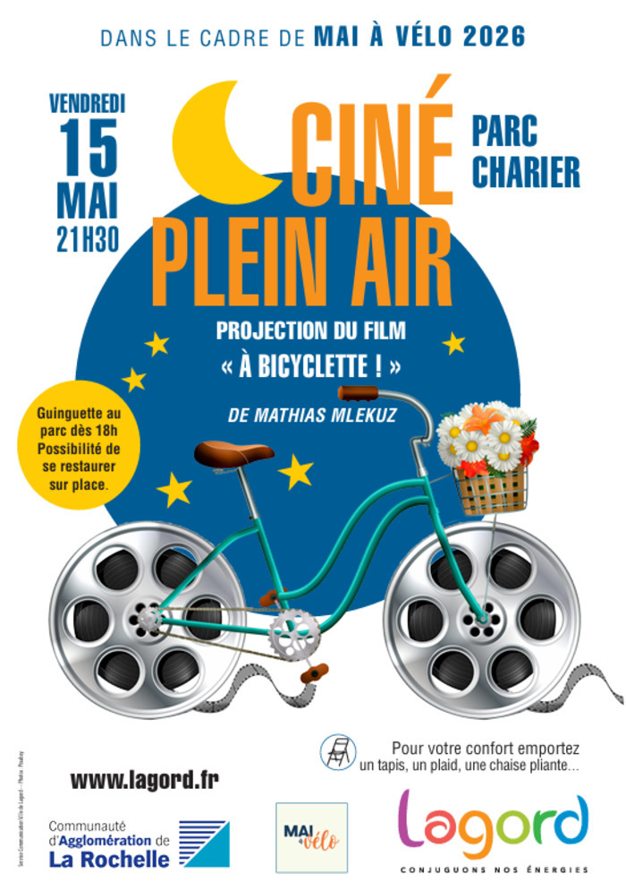 Ciné En Plein Air, Parc André Charier, Lagord