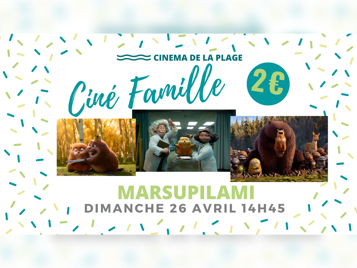Ciné famille Marsupilami  Hauteville-sur-Mer
