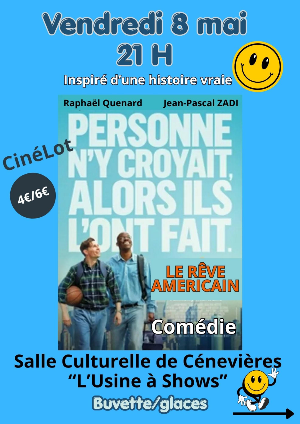 Ciné-Lot Le rêve américain  Cénevières