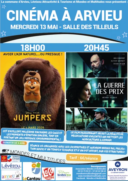 Cinéma Place de l'Eglise Saint Amans Arvieu 2026-05-13