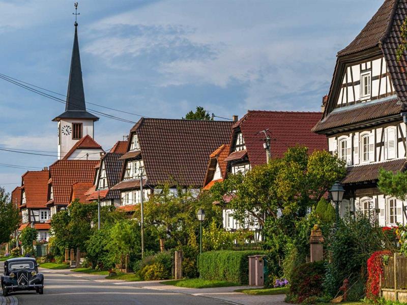 Circuit à vélo Autour des villages blancs Soultz-sous-Forêts Bas-Rhin