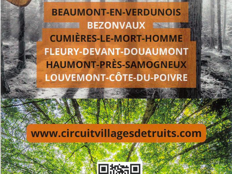 Circuit des Villages détruits Fleury-devant-Douaumont Meuse