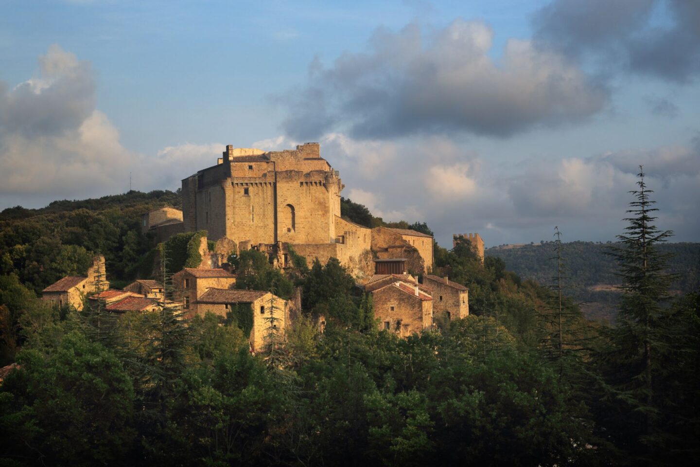 CIRCUIT N°4 LUNAS LES CRÊTES DE DIO SITE VTT-FFC GRAND ORB EN HAUT-LANGUEDOC Lunas Hérault