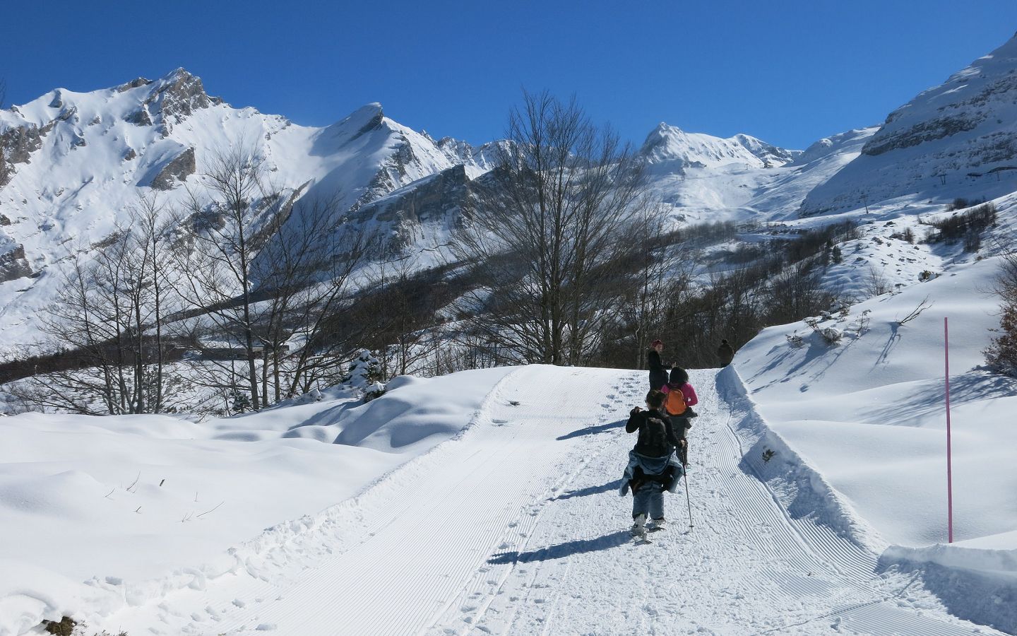 Circuit raquette Le Bois Noir Eaux-Bonnes Pyrénées-Atlantiques