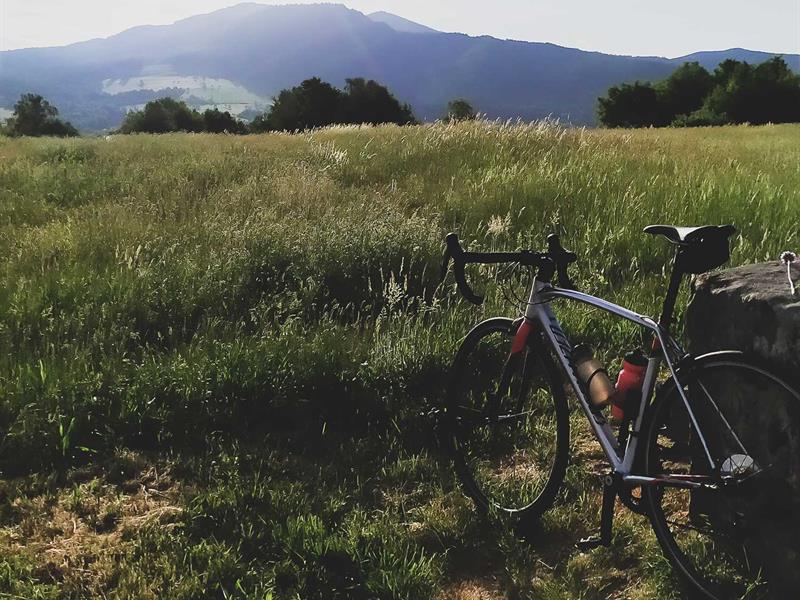Circuit vélo route Col de Steige Col de la Charbonnière Champ du Feu Villé Bas-Rhin
