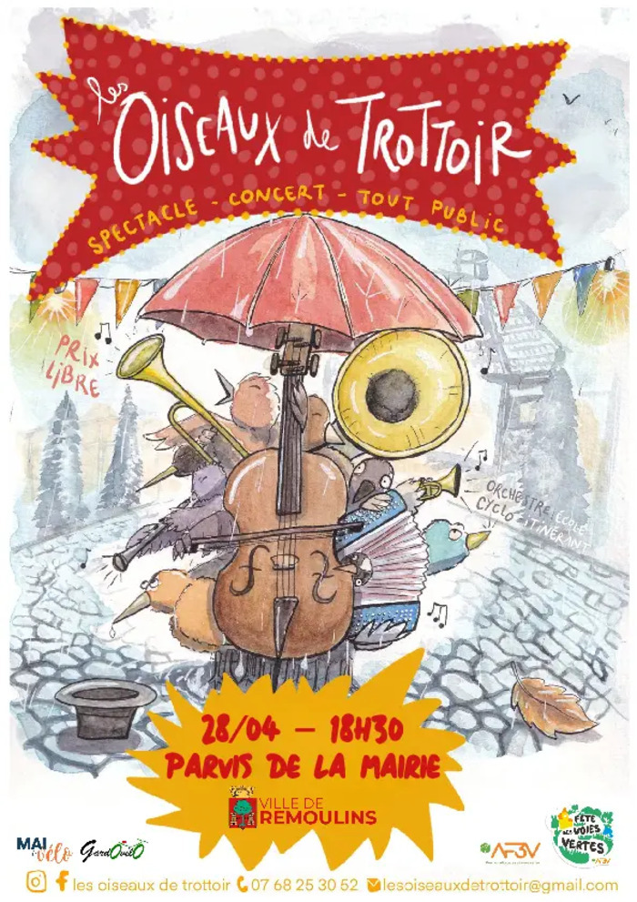 Cirque concert devant la mairie de Remoulins, MAIRIE, Remoulins