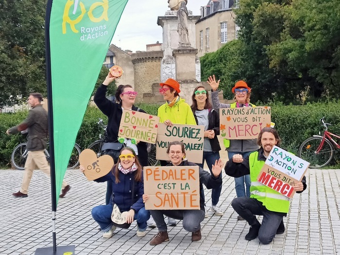Clap aux vélos Boulevard de Chézy, Rennes Rennes