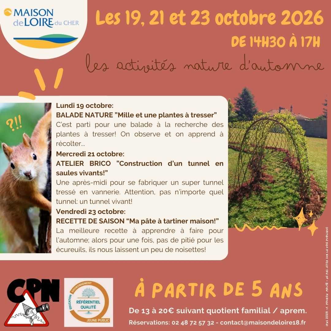 Club CPN d&rsquo;octobre  Belleville-sur-Loire