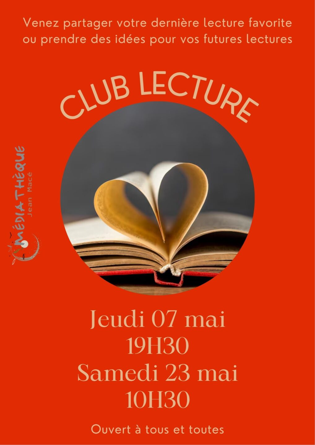 Club lecture  Tocane-Saint-Apre