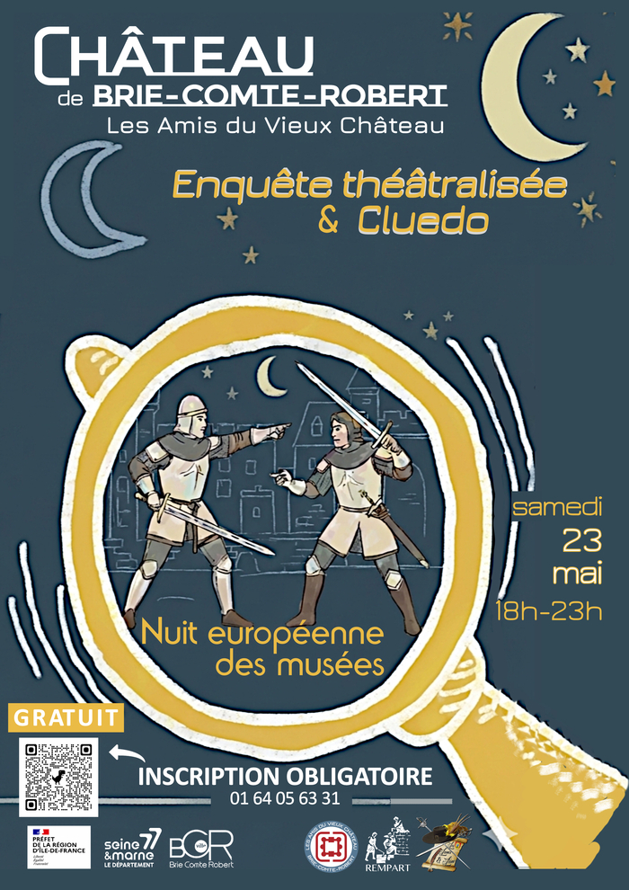 Cluedo, Château de Brie-Comte-Robert – Centre d&rsquo;interprétation du patrimoine, Brie-Comte-Robert