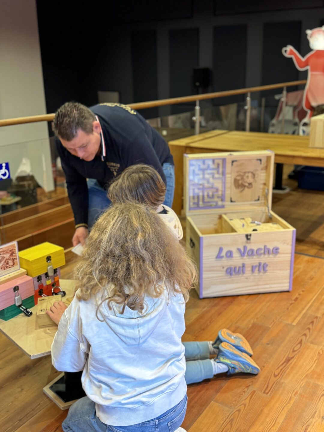 Coffre escape game enfant La Maison de La Vache qui rit Lons-le-Saunier