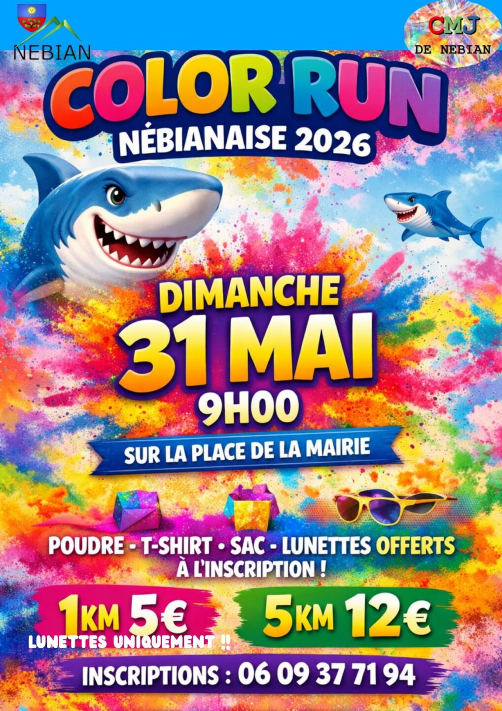 COLOR RUN NEBIANAISE  Nébian