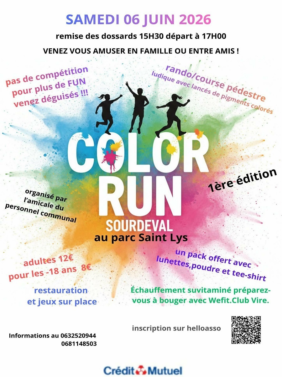 Color run Parc Saint Lys Sourdeval